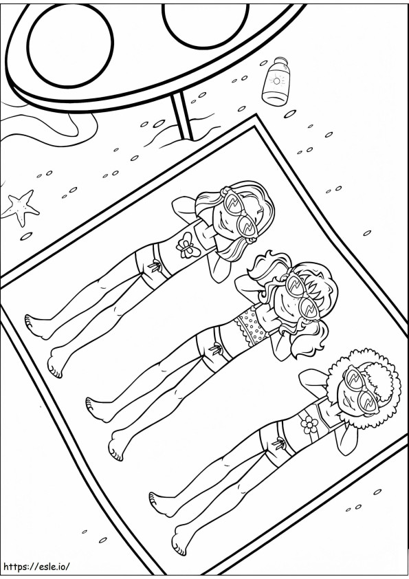 Holly Hobbie And Friends 7 coloring page