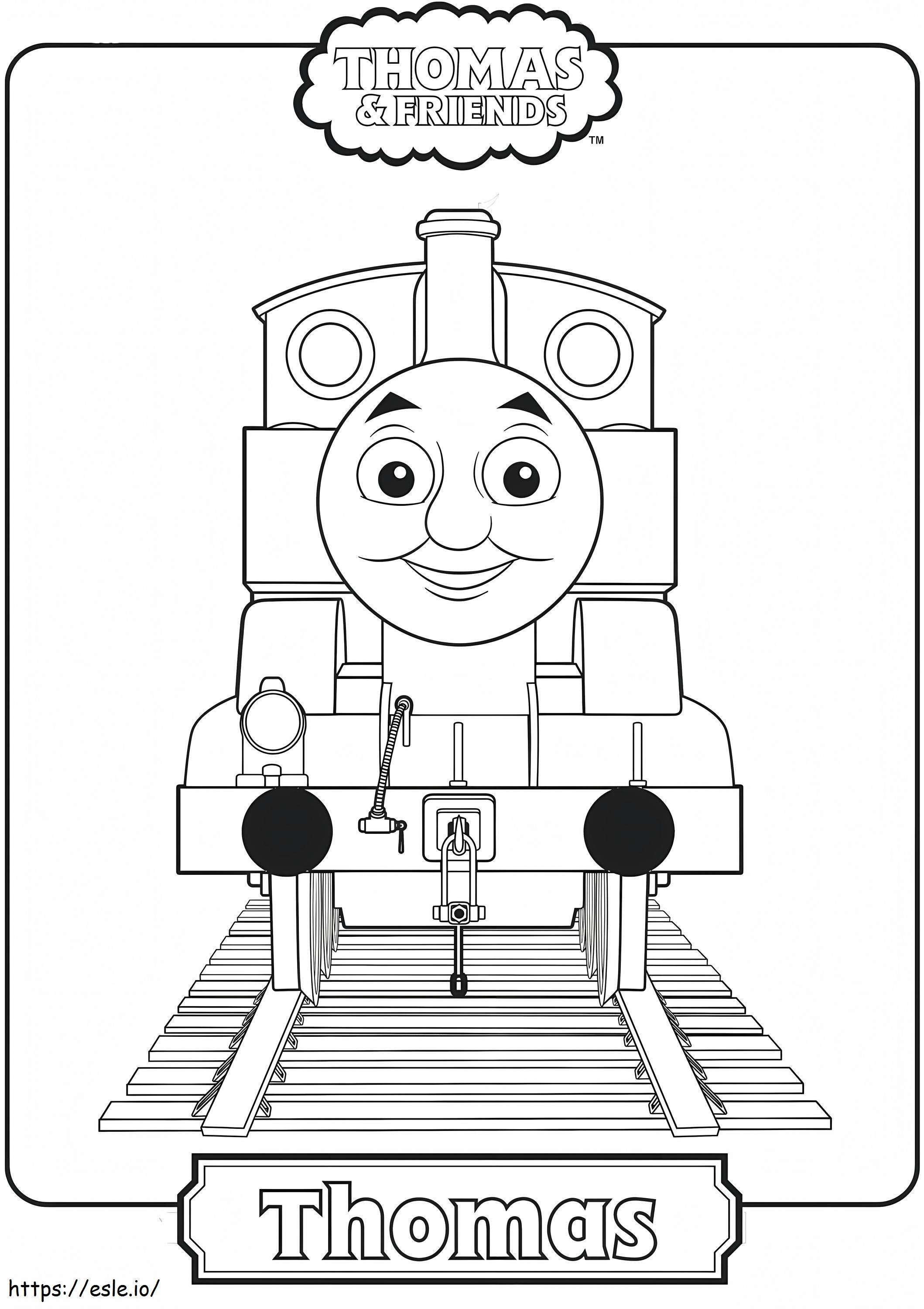 1576481934 Thomas The Train coloring page