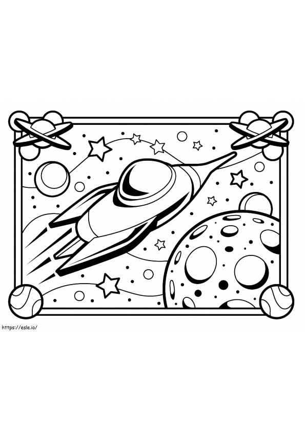 Perfect Space coloring page