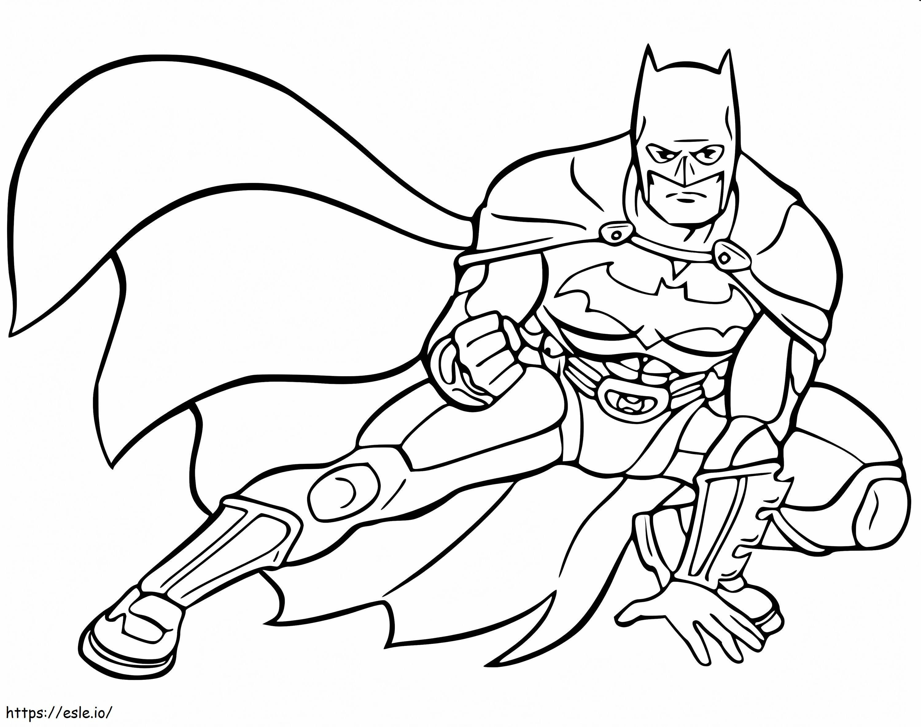 Siisti Batman 4 värityskuva