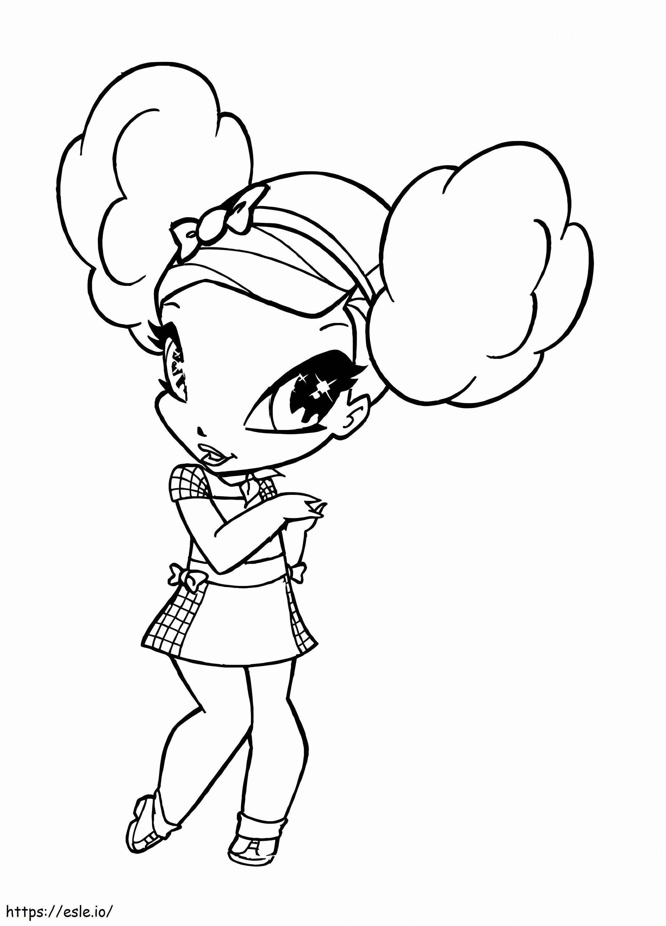Caramel From Pop Pixie coloring page