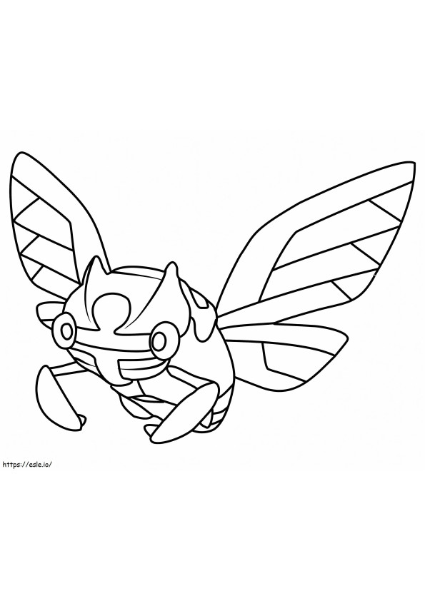 Coloriage Pokémon Ninjask à imprimer dessin