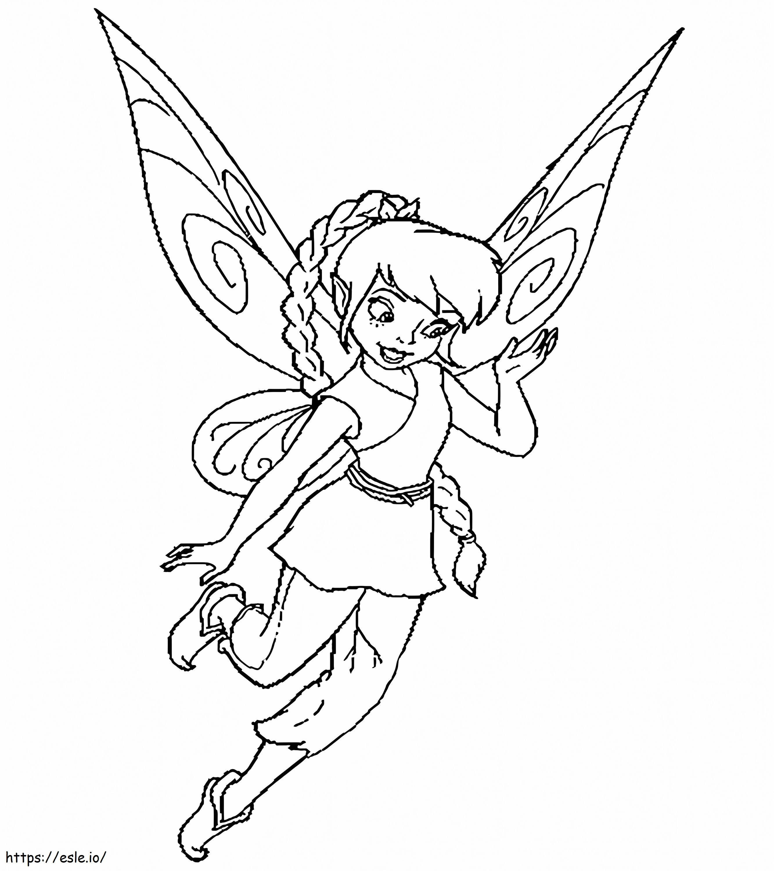 Normal Tinkerbell coloring page
