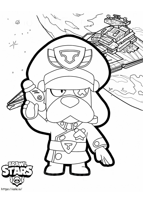 Colonel Ruffs In Space coloring page