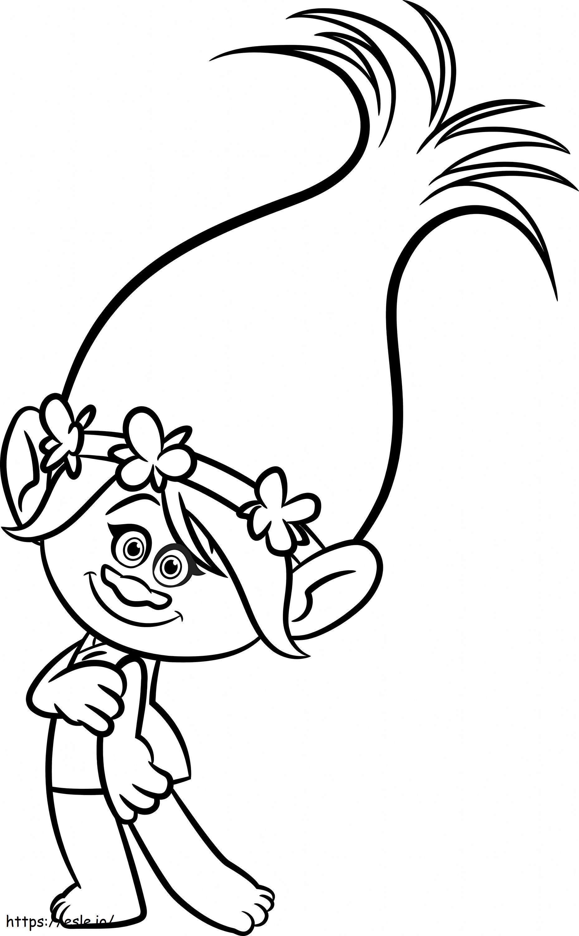Gambar Mewarnai Poppy yang Menakjubkan untuk Anak