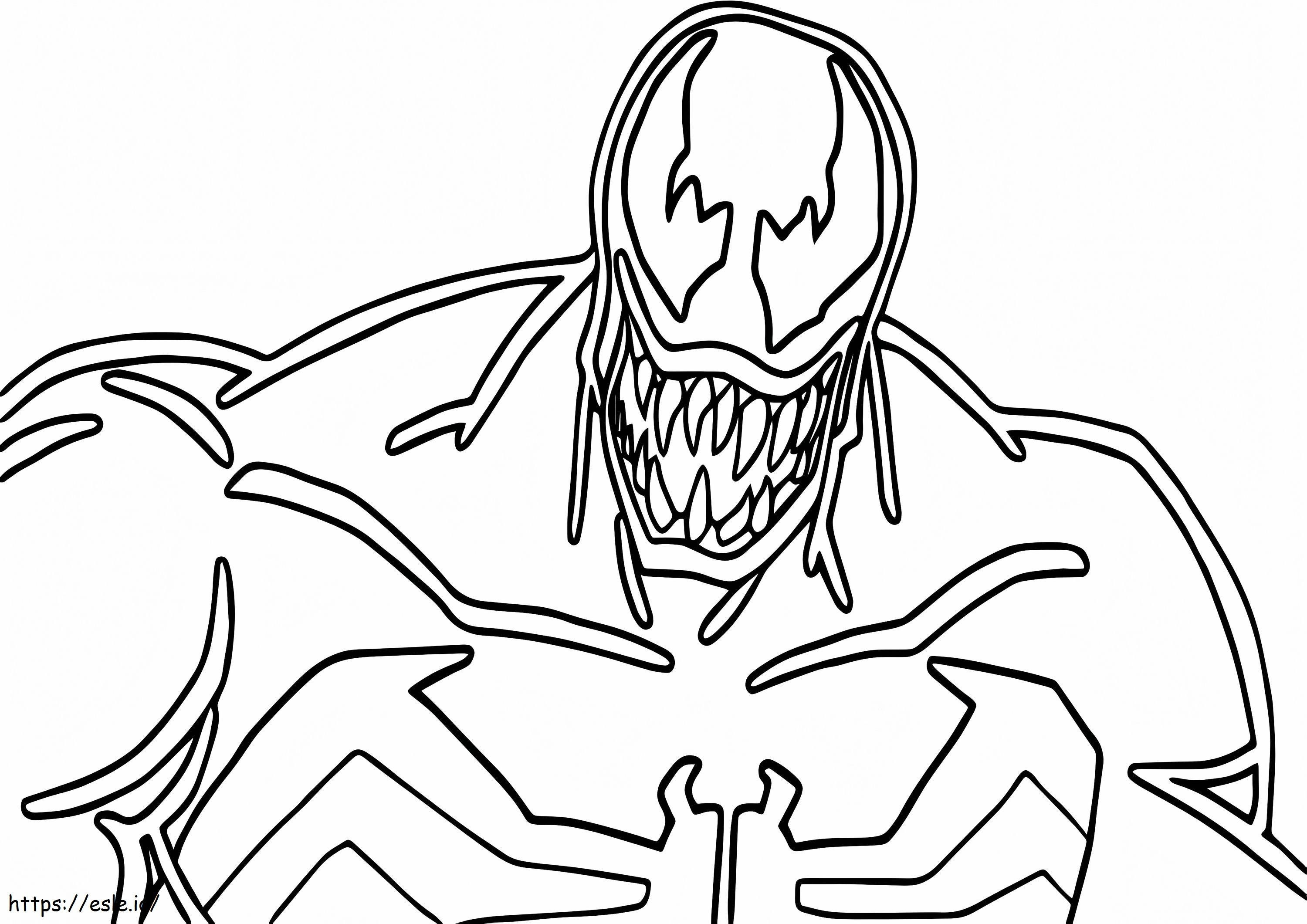 Invincible Venom coloring page