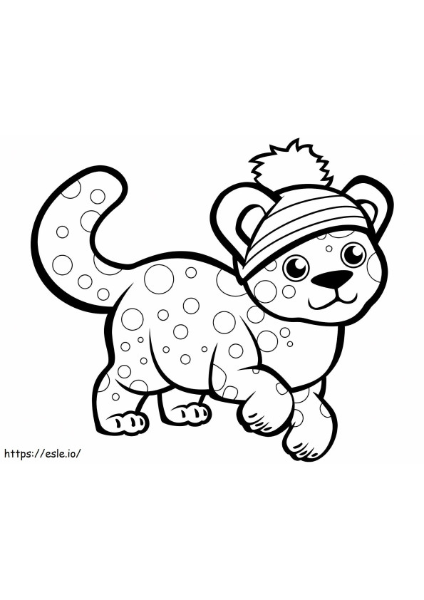 1532750548 Cute Cheetah A4 E1600317114277 coloring page