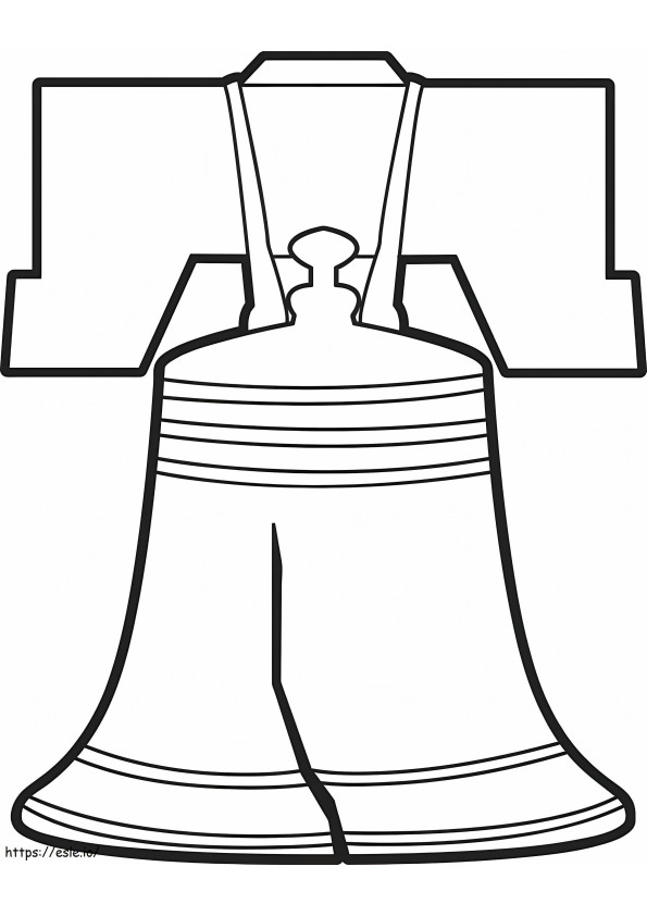 Big Bell coloring page