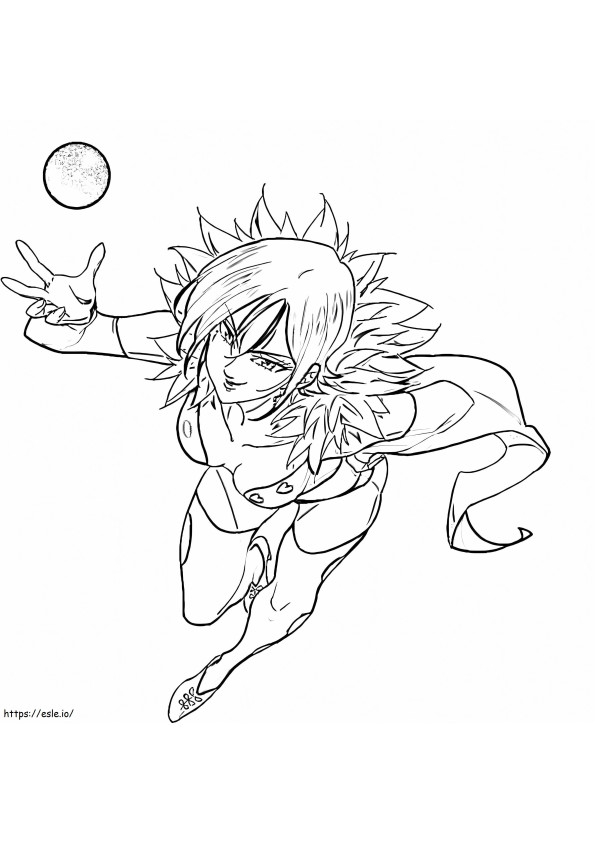 Amazing Merlin coloring page