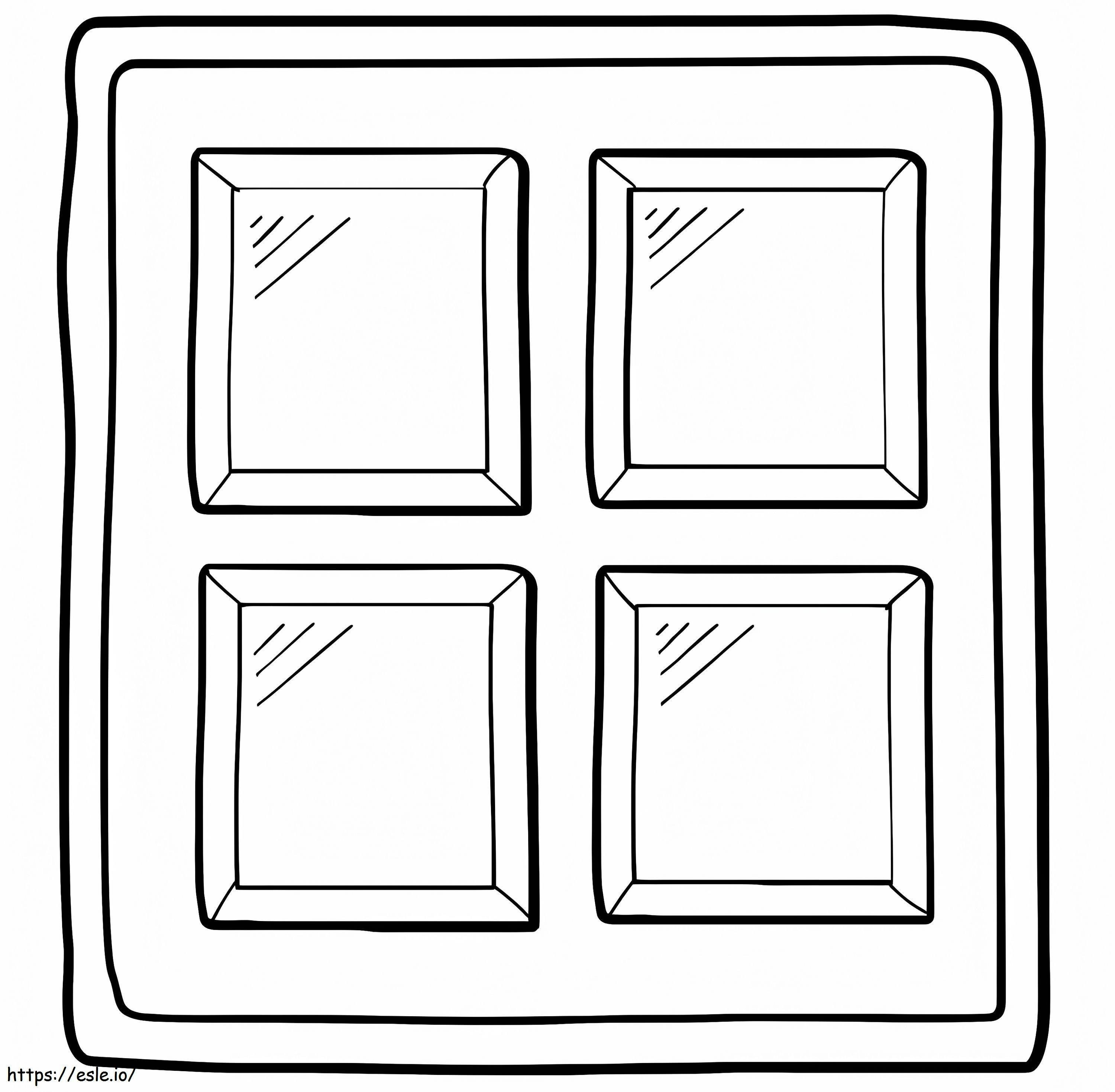 Printable Window coloring page