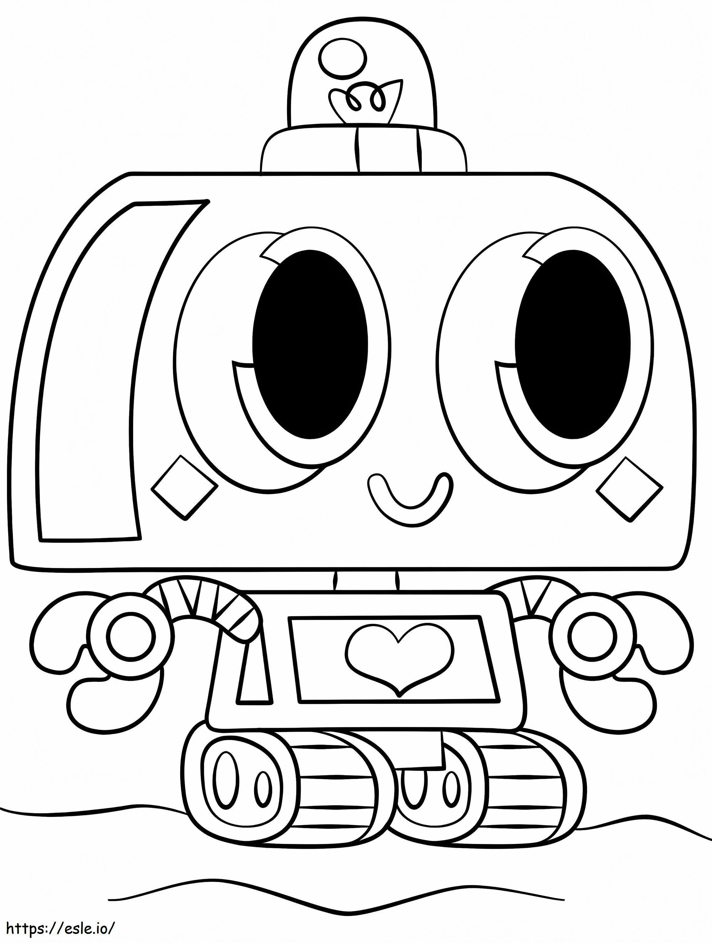 Moshi Monsters Nipper coloring page
