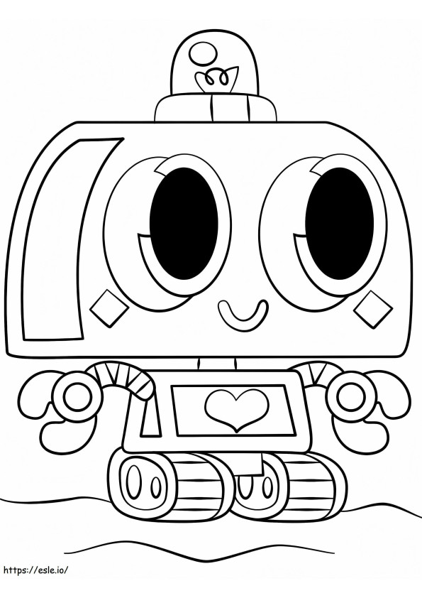 Moshi Monsters Nipper coloring page
