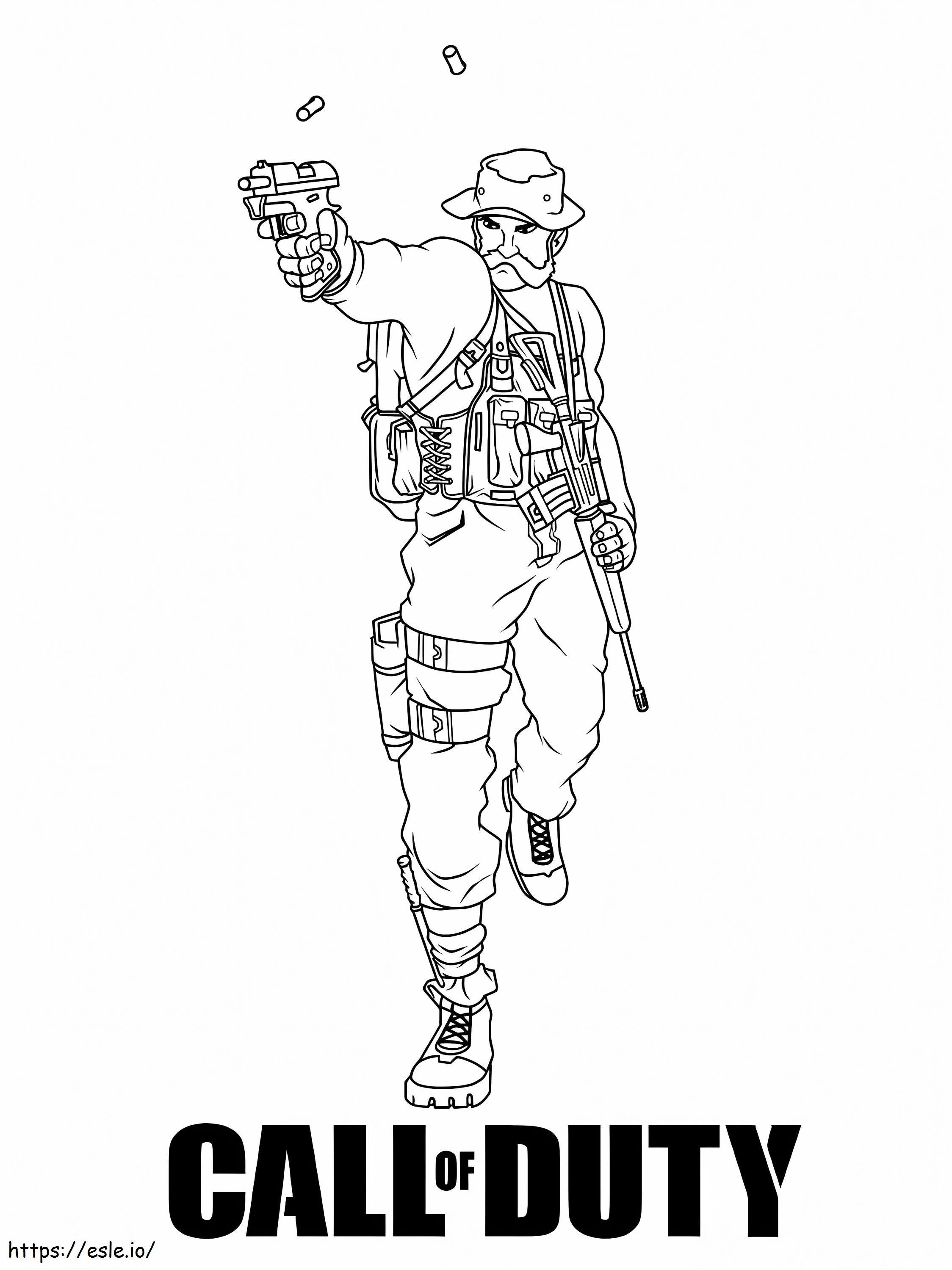 Call Of Duty Coloring Page Call Of Duty Coloring Page