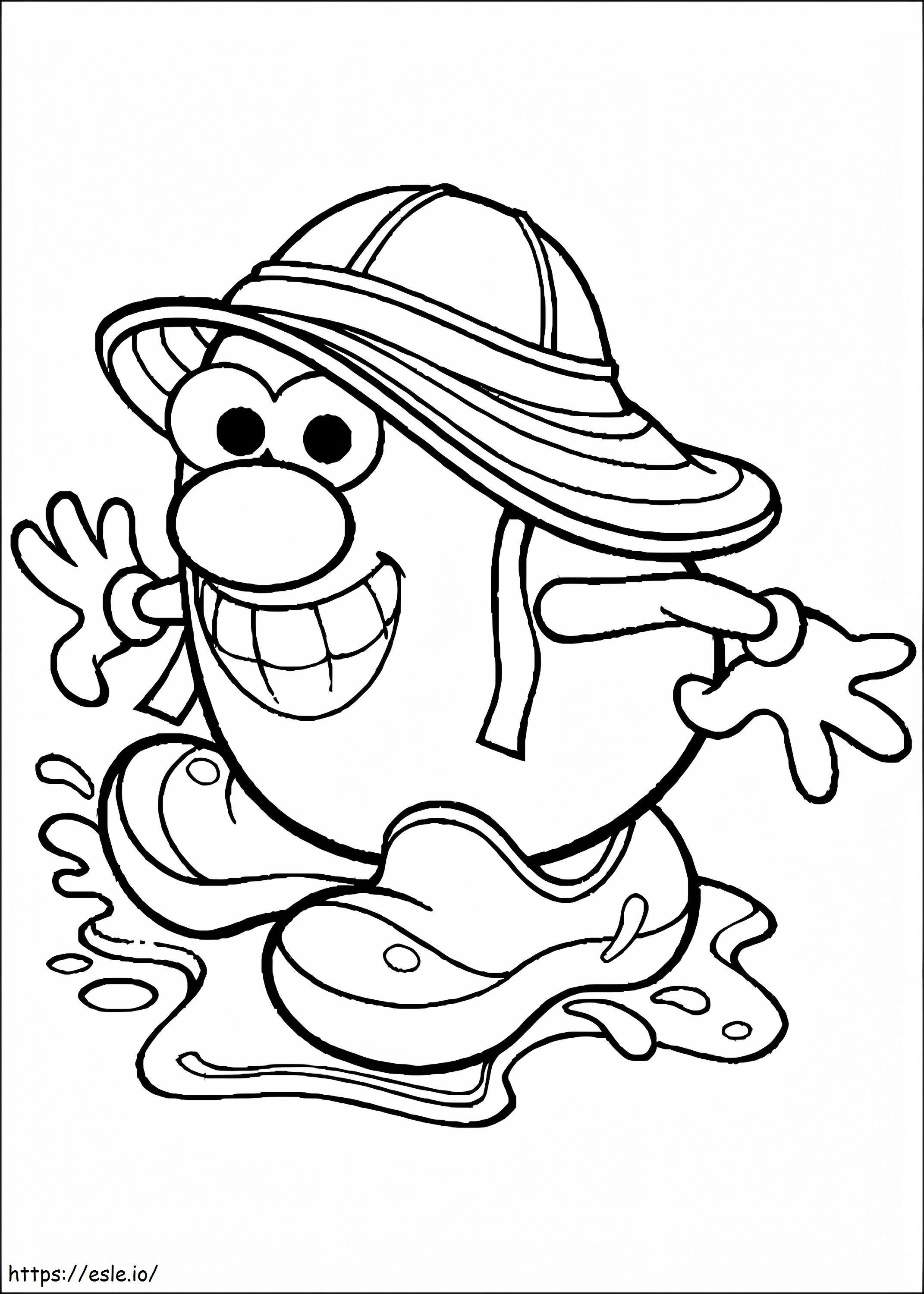 Mr. Potato Head 1 coloring page