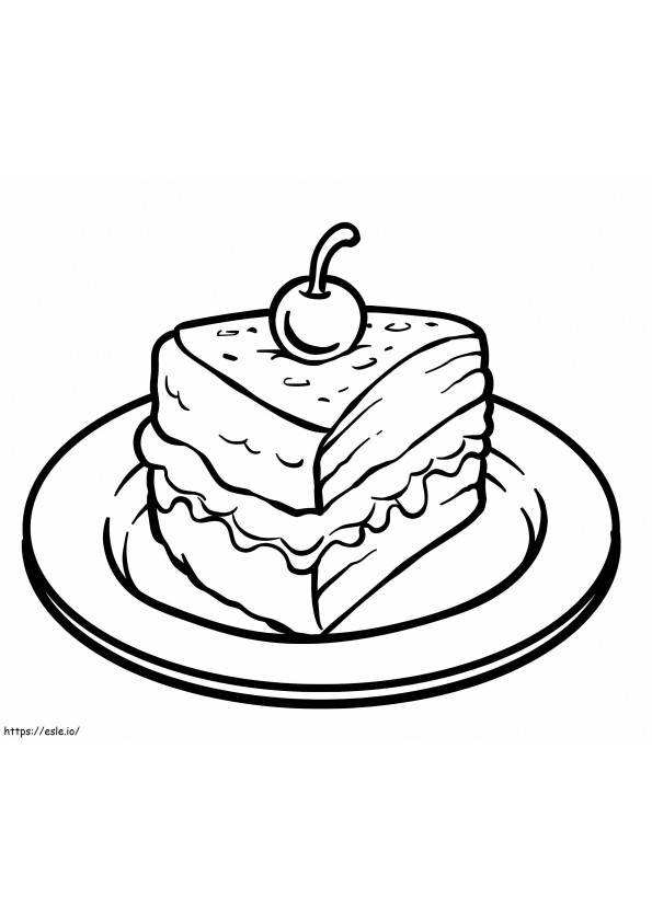 Piece Of Cake coloring page