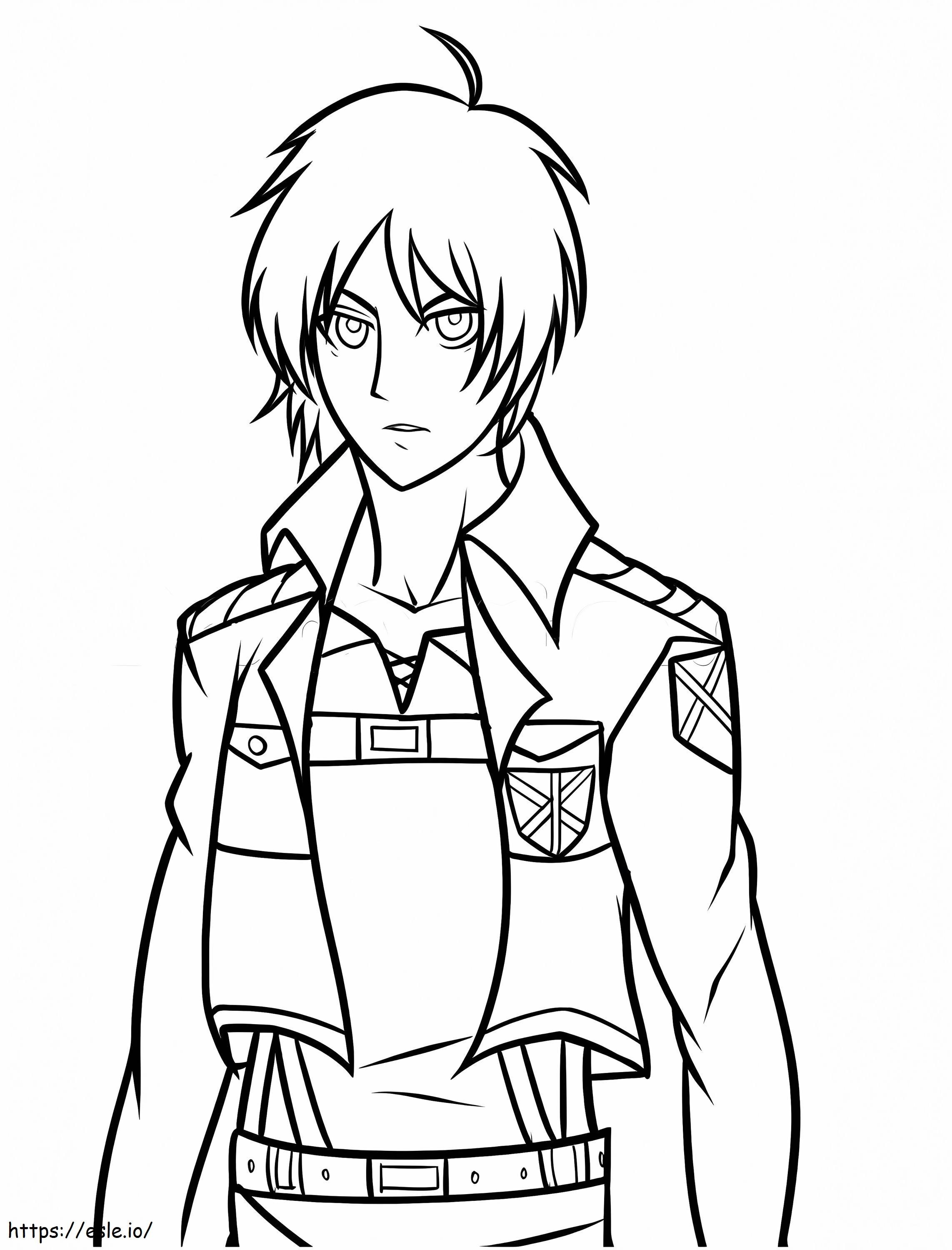 Eren Jager 5 780X1024 coloring page