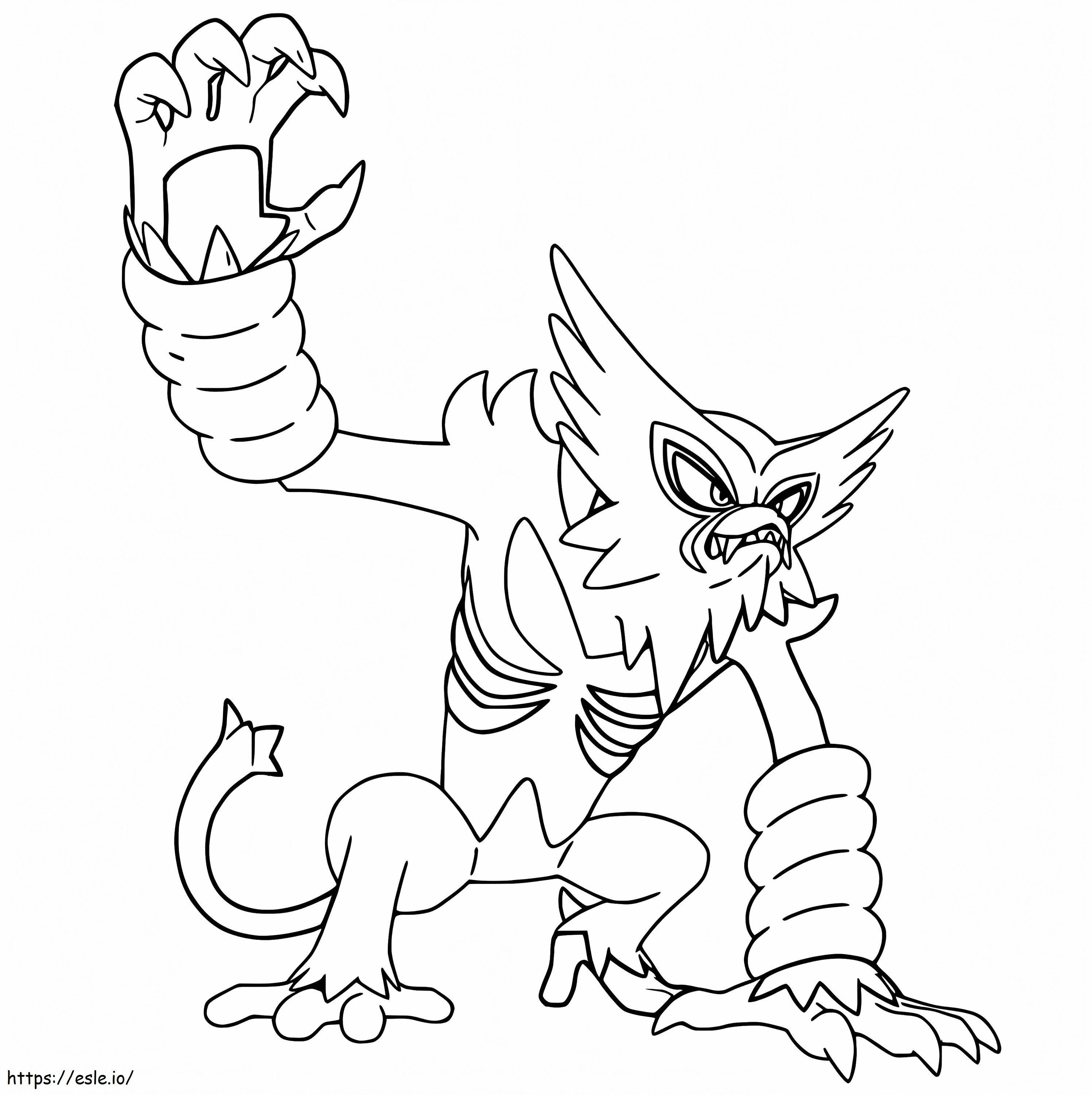 Zarude-Pokémon ausmalbilder
