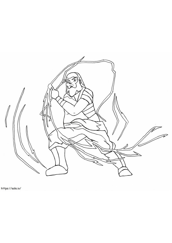 Iroh coloring page