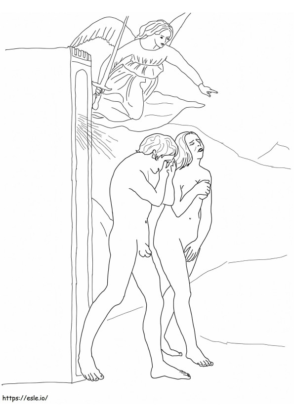 Adam And Eve Banished From Paradise