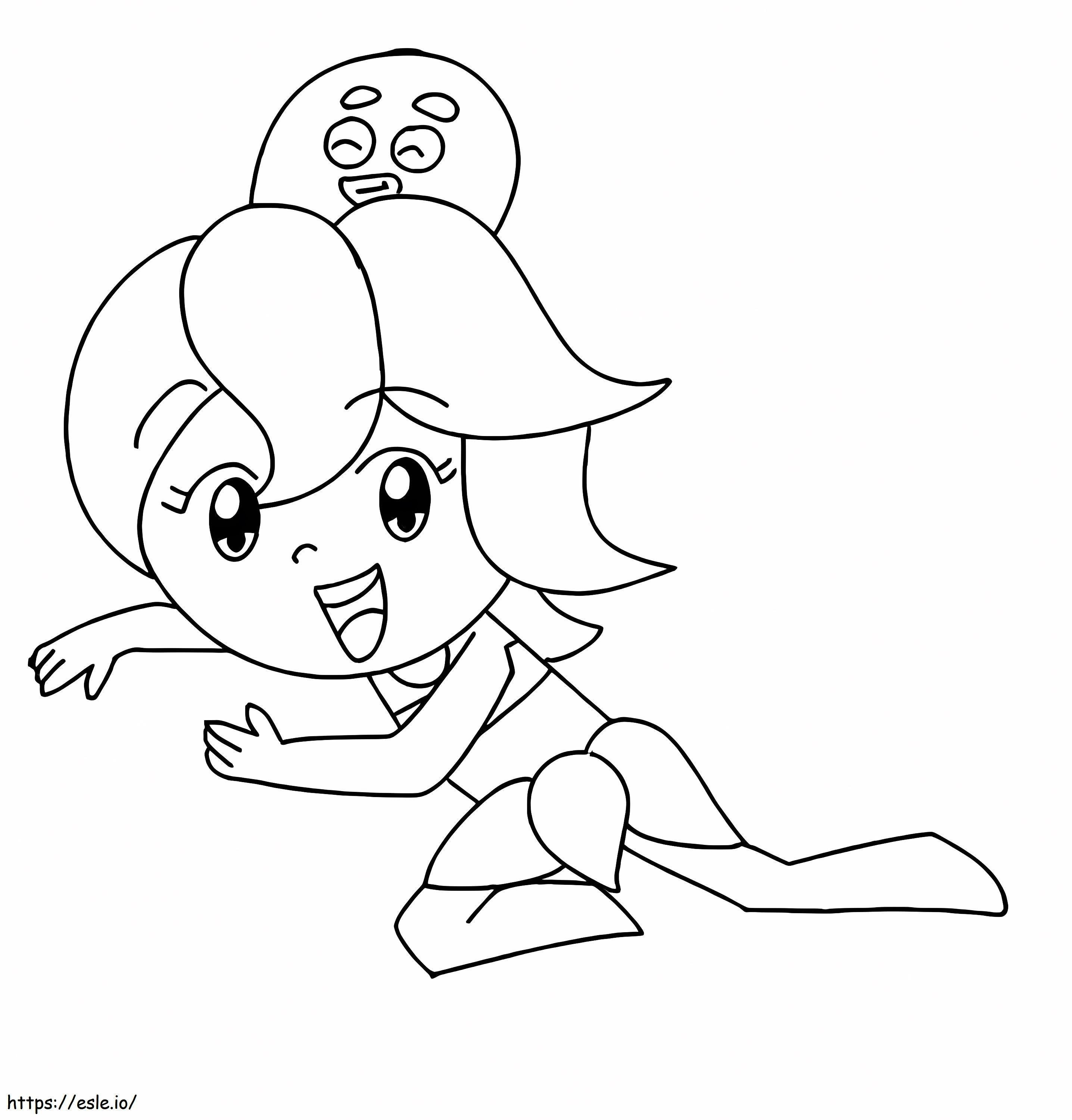 Polvina Smiling coloring page