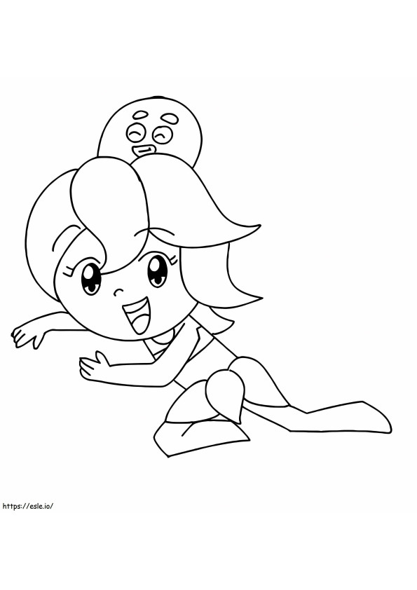 Polvina Smiling coloring page