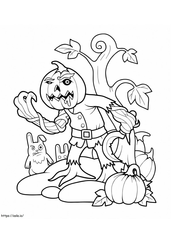Pumpkin Head Monster