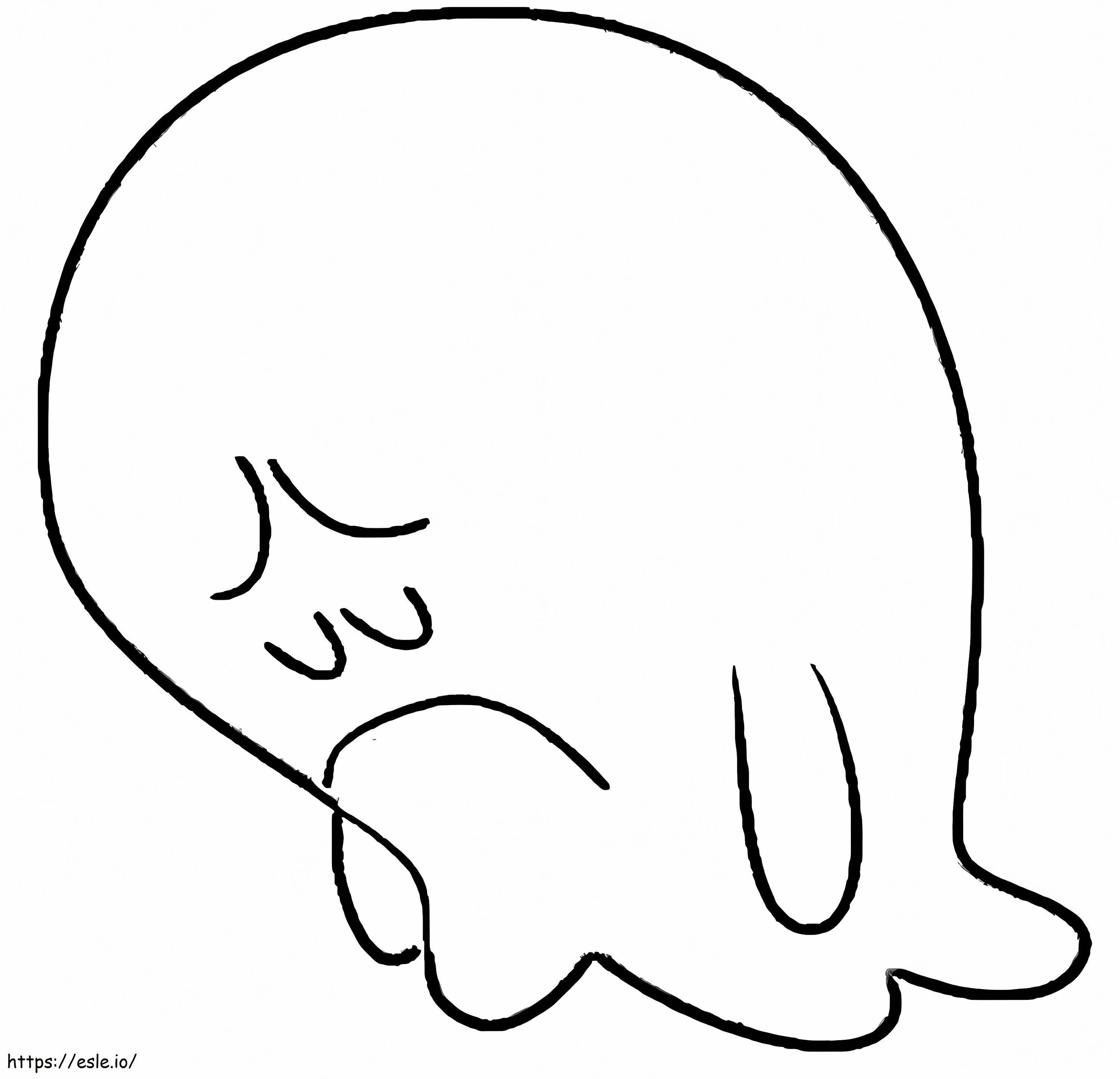 Sad Lamps coloring page
