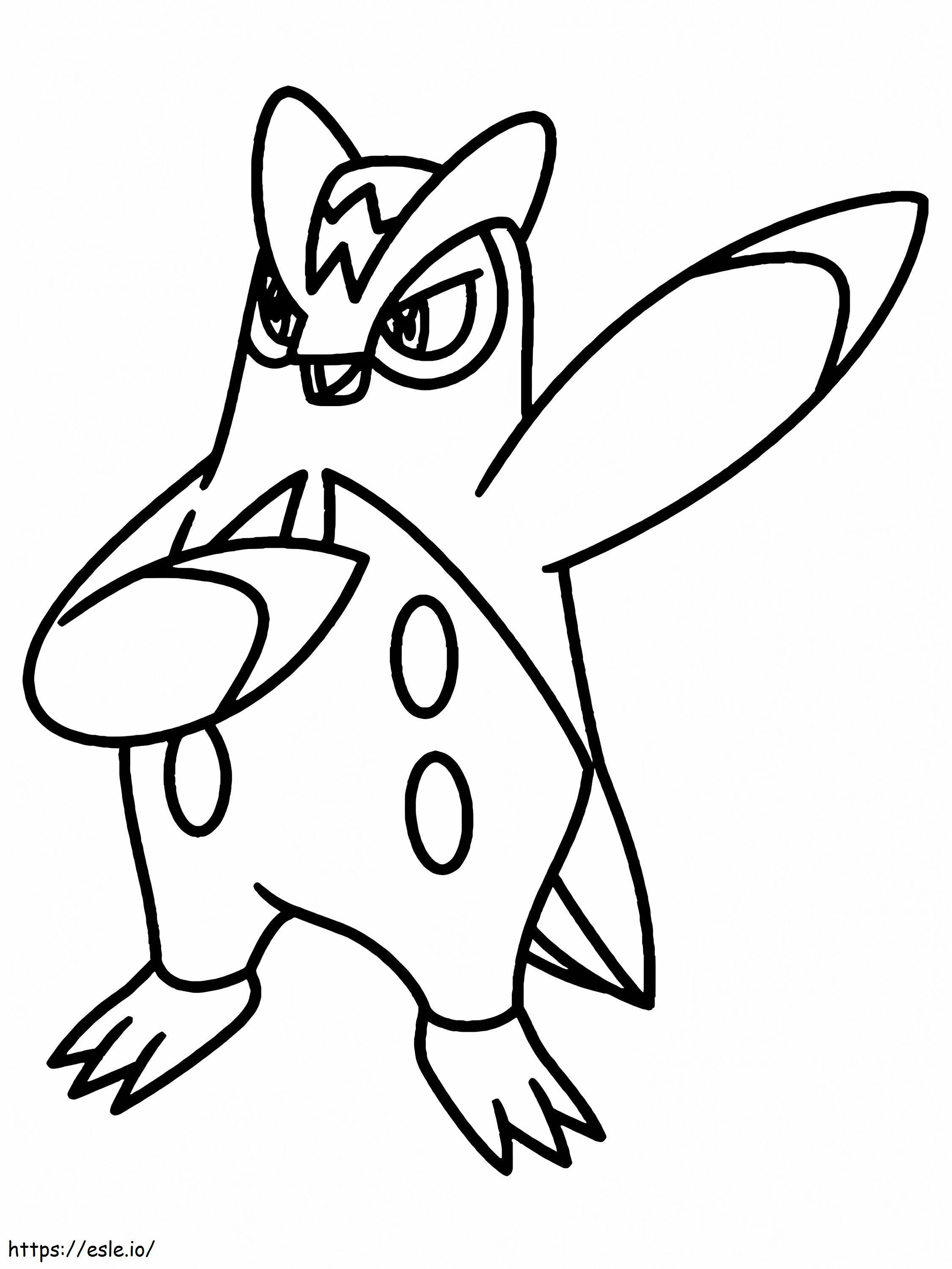 Pokemon Prinplup coloring page