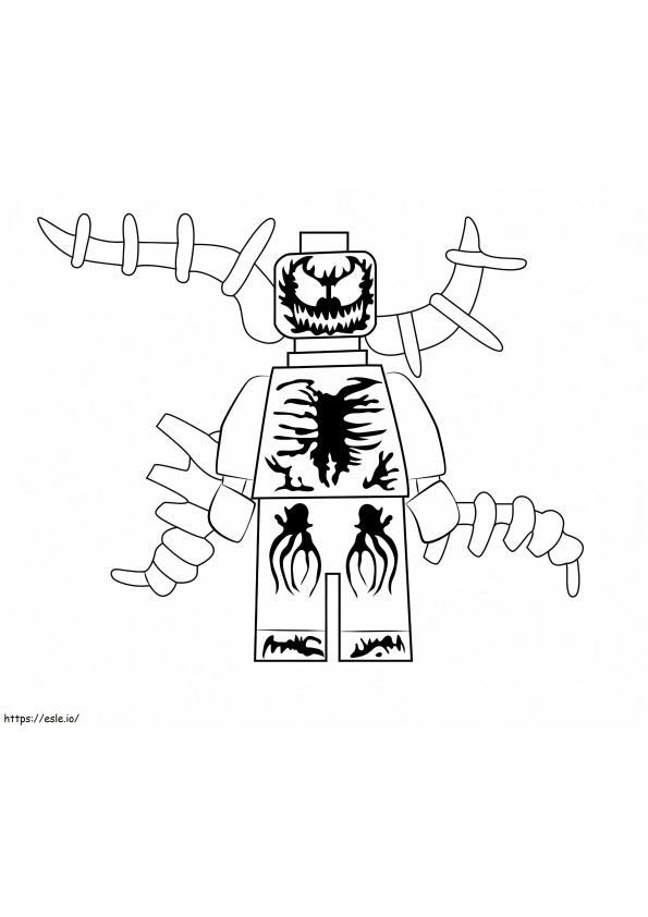 Lego Venom värityskuva