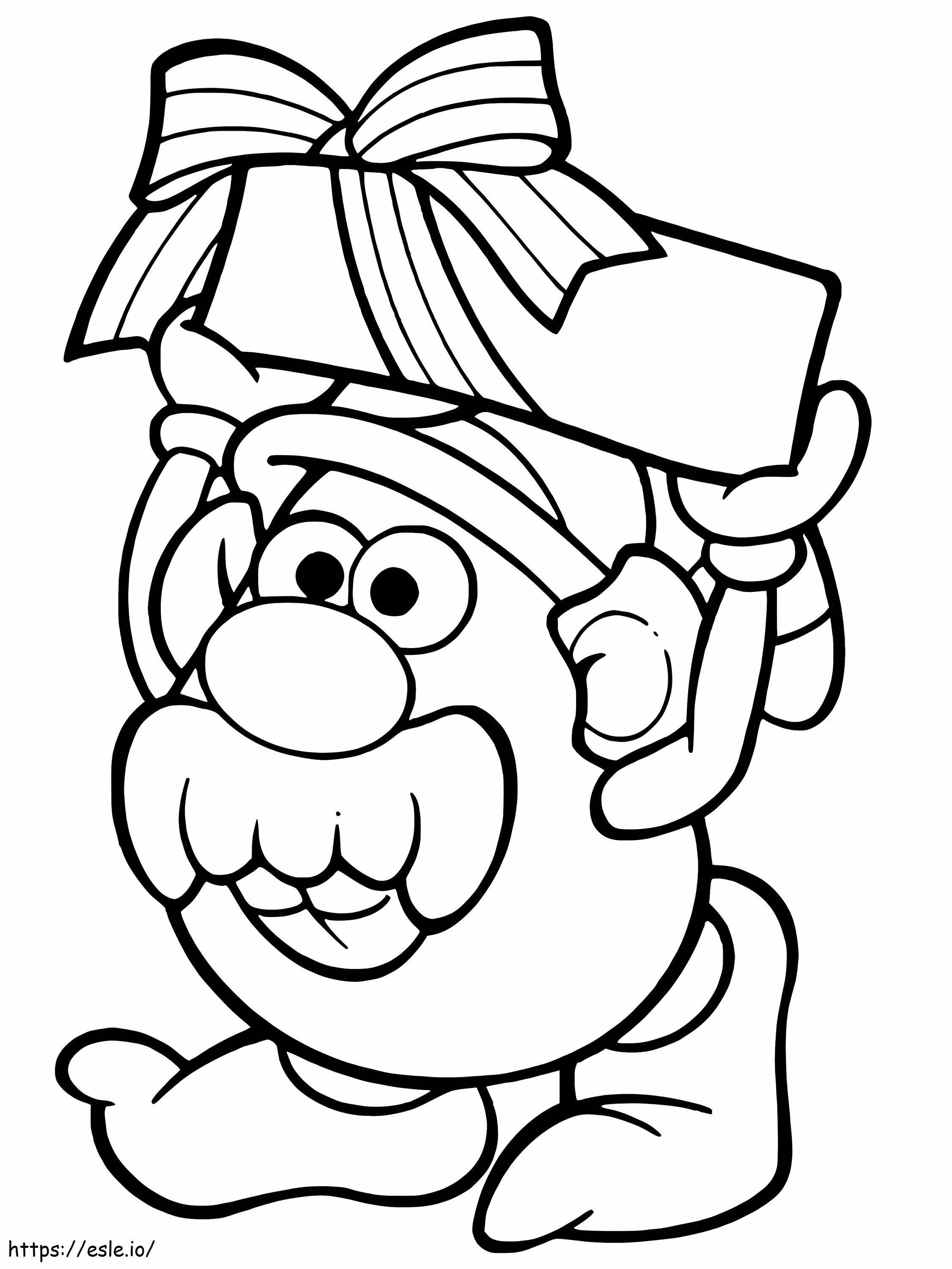 Printable Mr. Potato Head coloring page