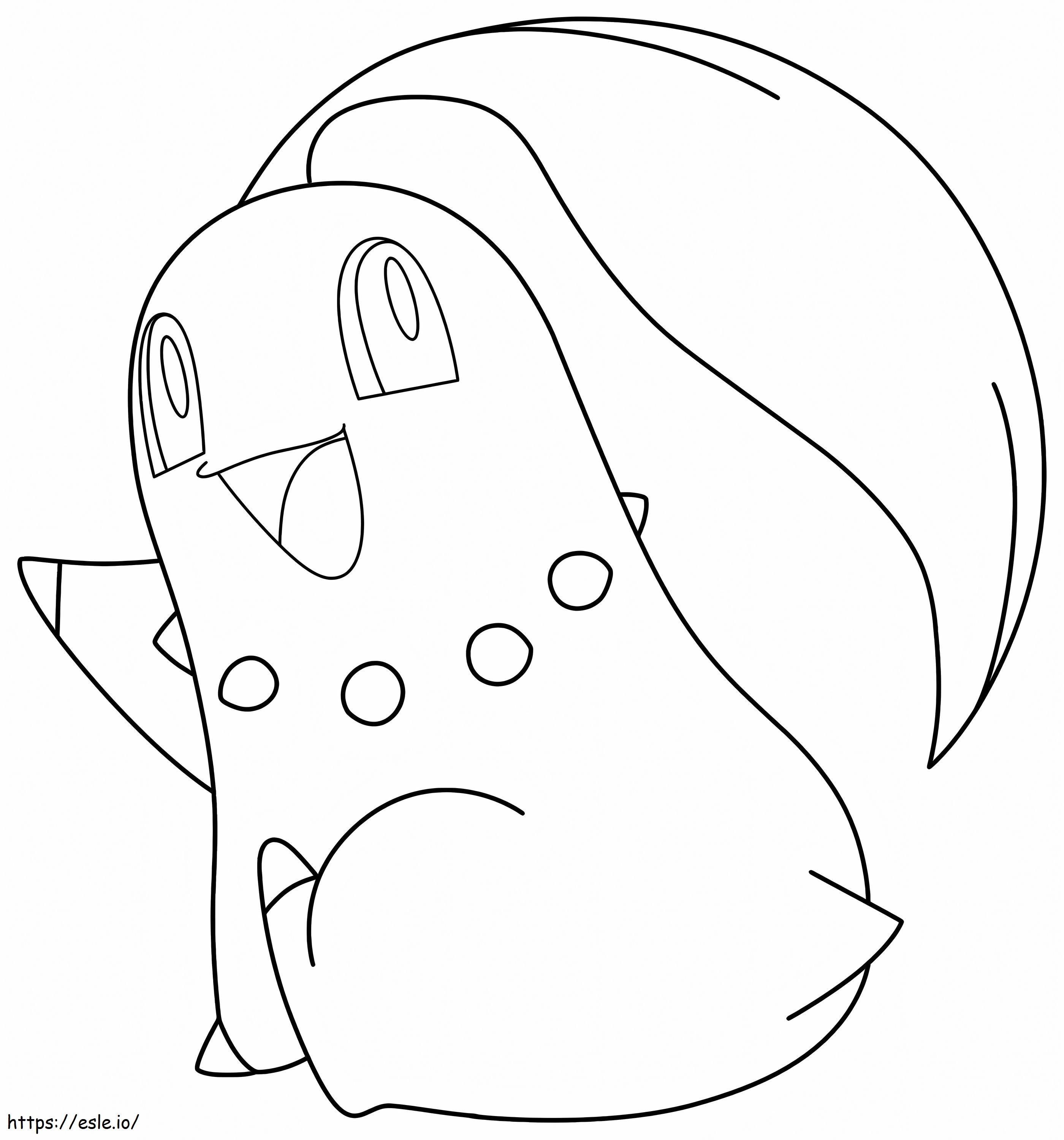 Chikorita em Pokémon para colorir