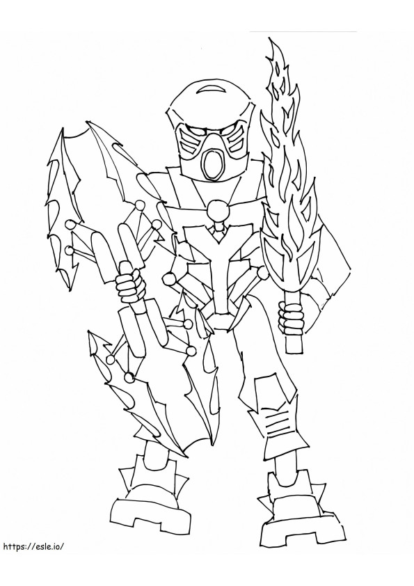 Bionicle Printable coloring page