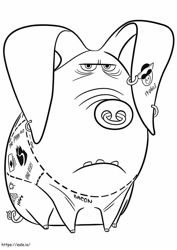1559695702 Tattoo A4 coloring page