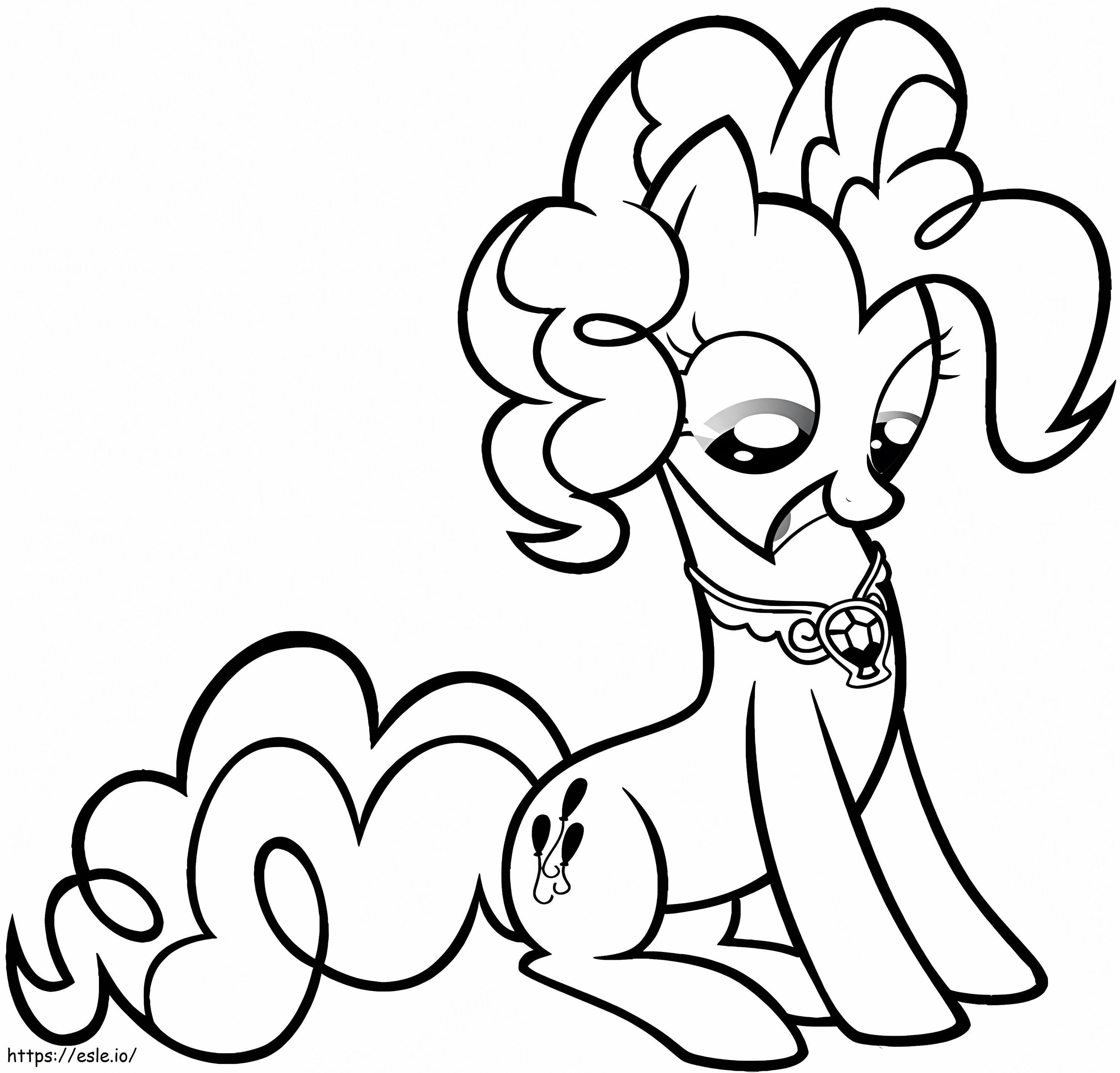 İnanılmaz Pinkie Pie boyama
