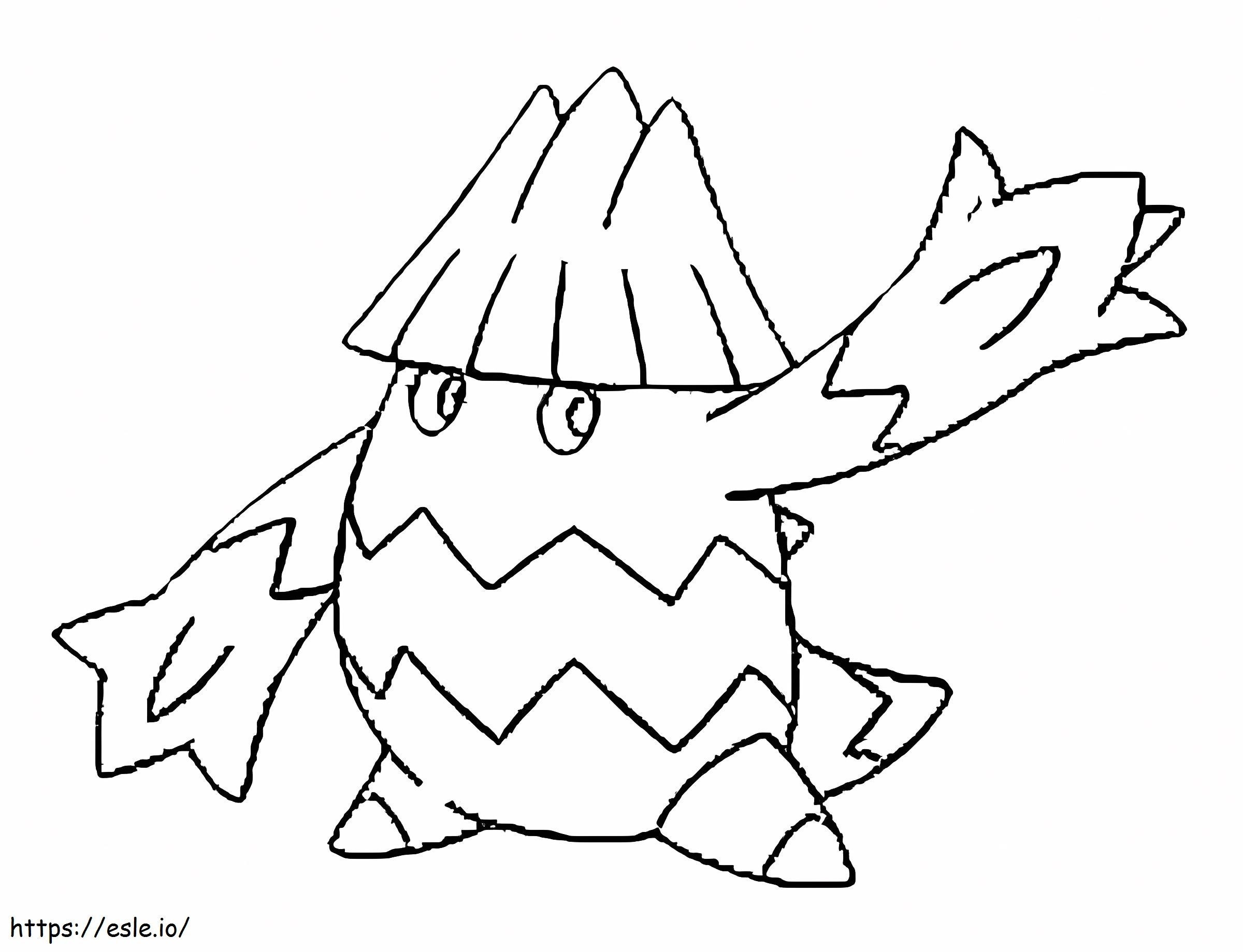 Snover Gen 4 Pokemon coloring page