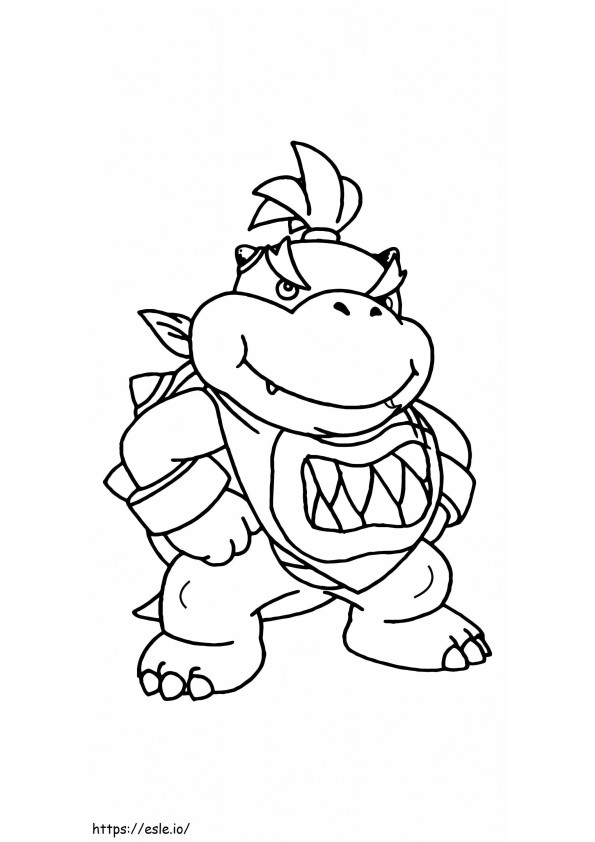 Baby Bowser Printable 9 coloring page