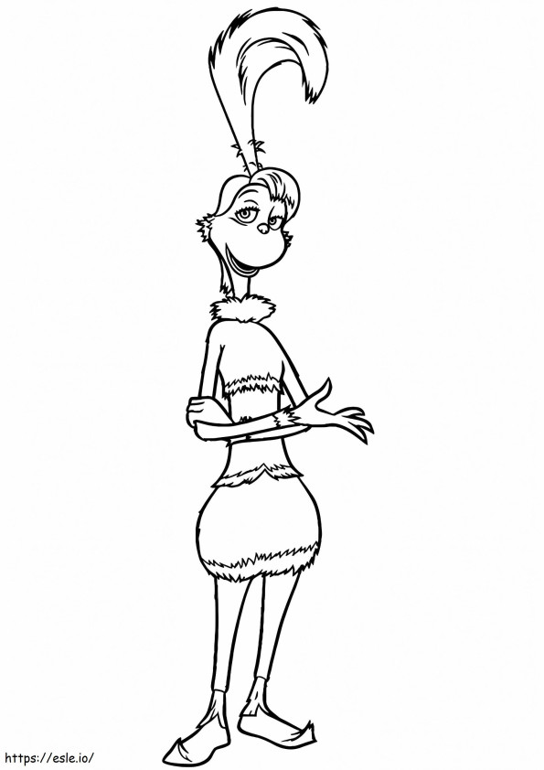 Sally OMalley coloring page