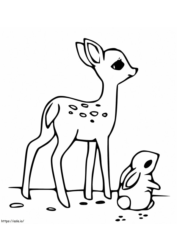 Bunny And Fawn