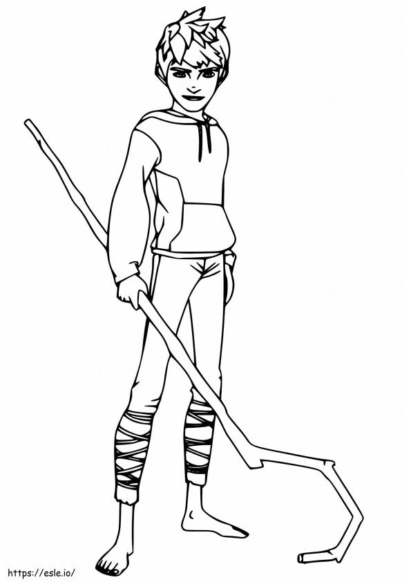 Jack Frost coloring page