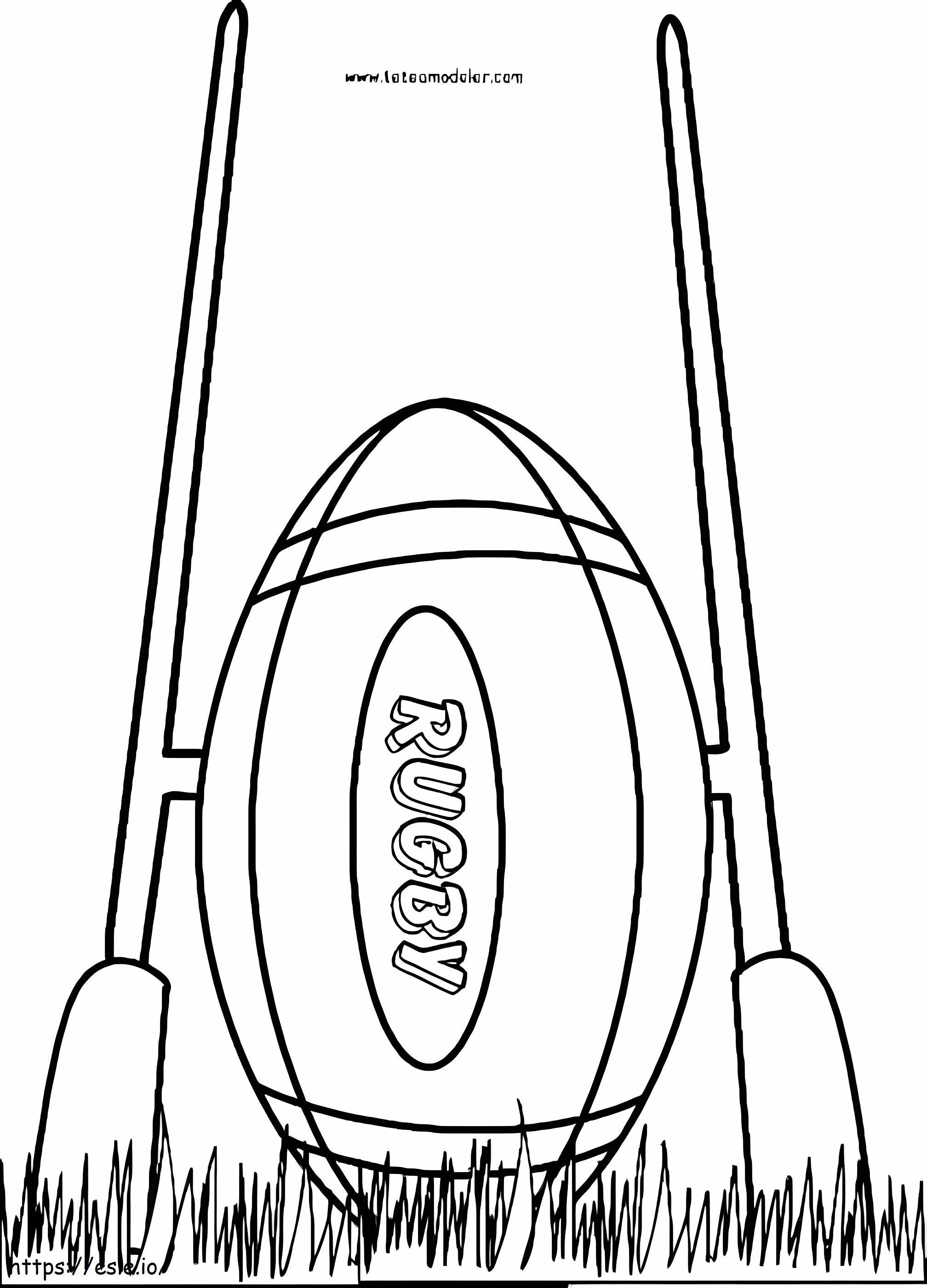 Rugby Printable coloring page