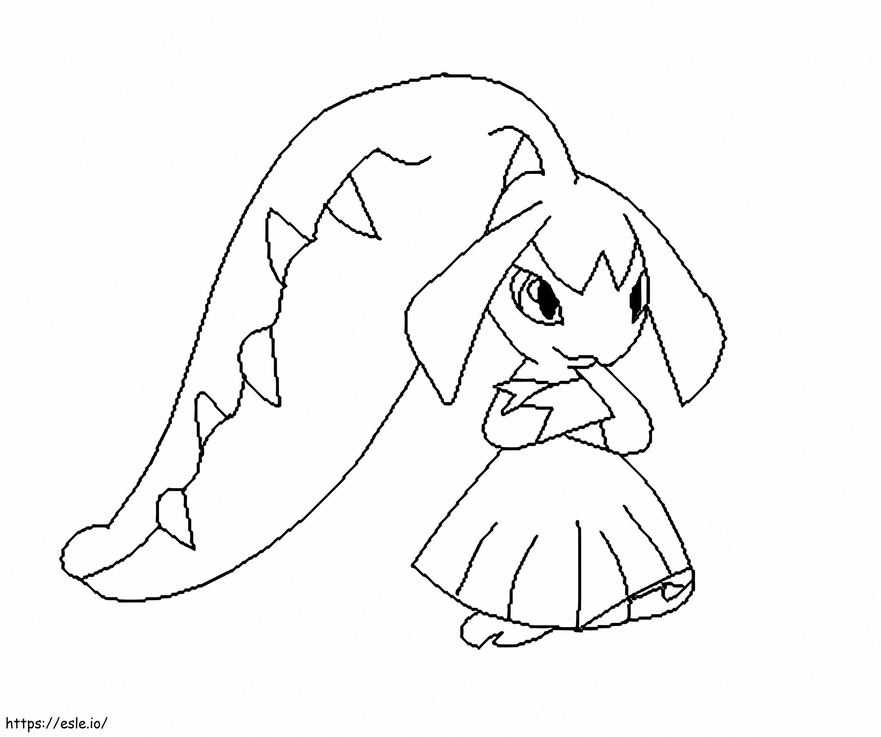 Mawile Pokemon 1 coloring page
