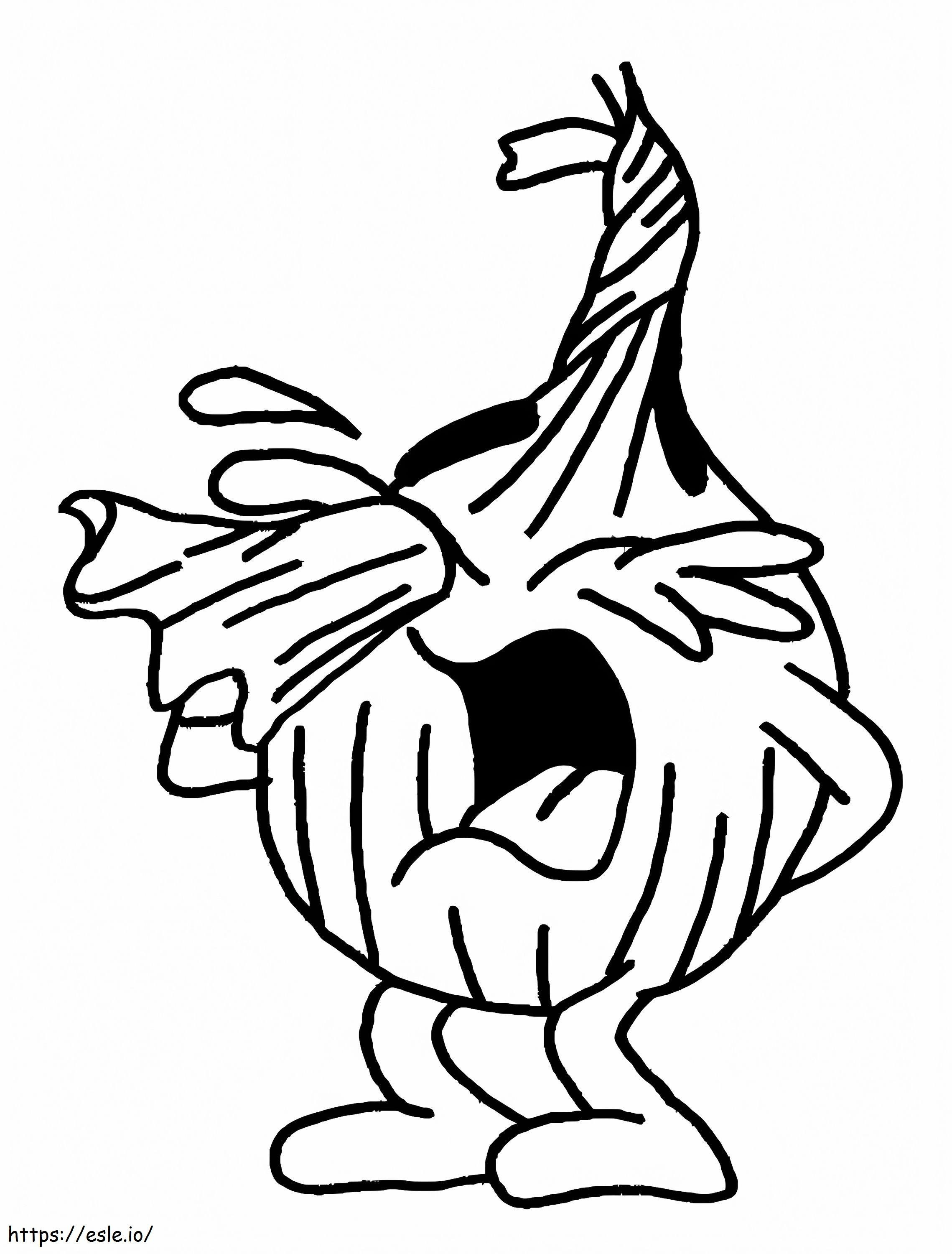 Onion Cries coloring page