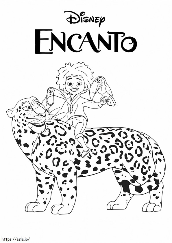 Charm 1 coloring page