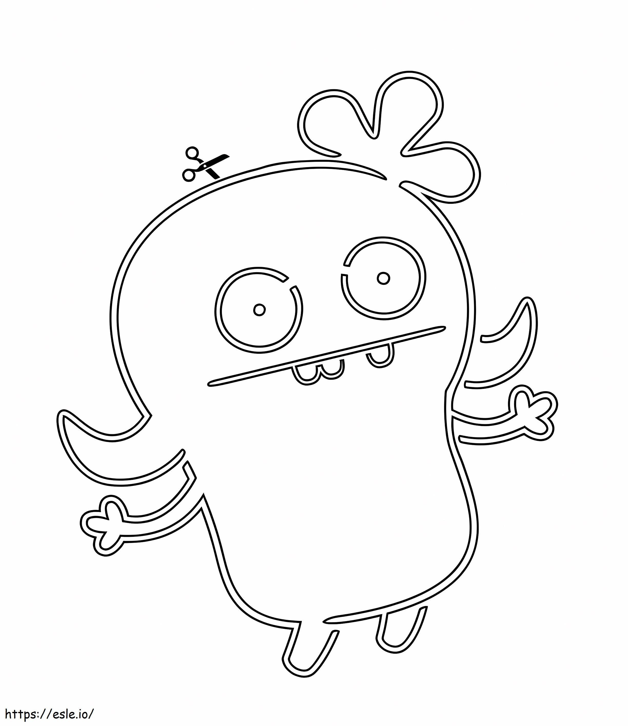 UglyDolls Moxy coloring page