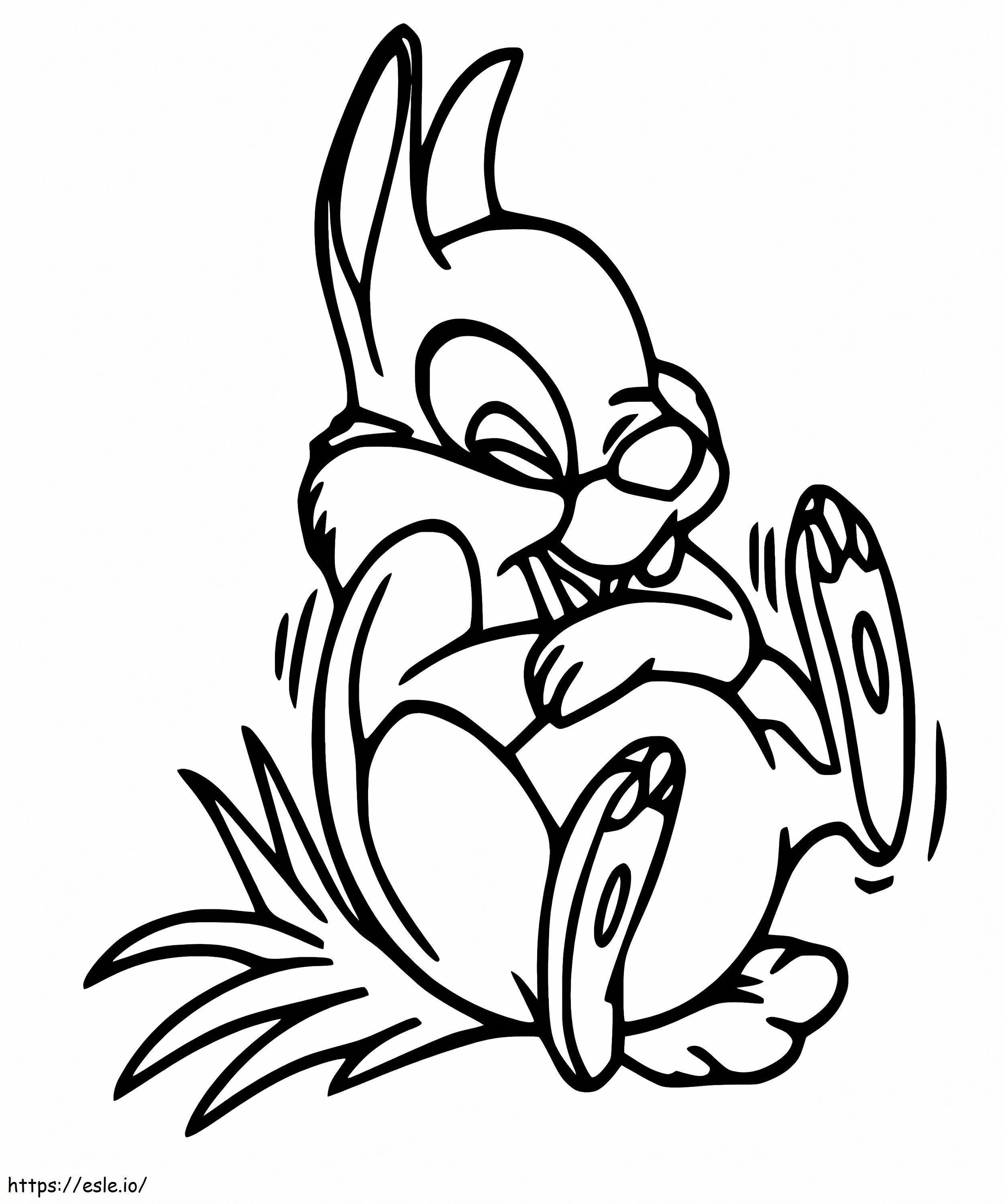 Thumper nevetve kifestő