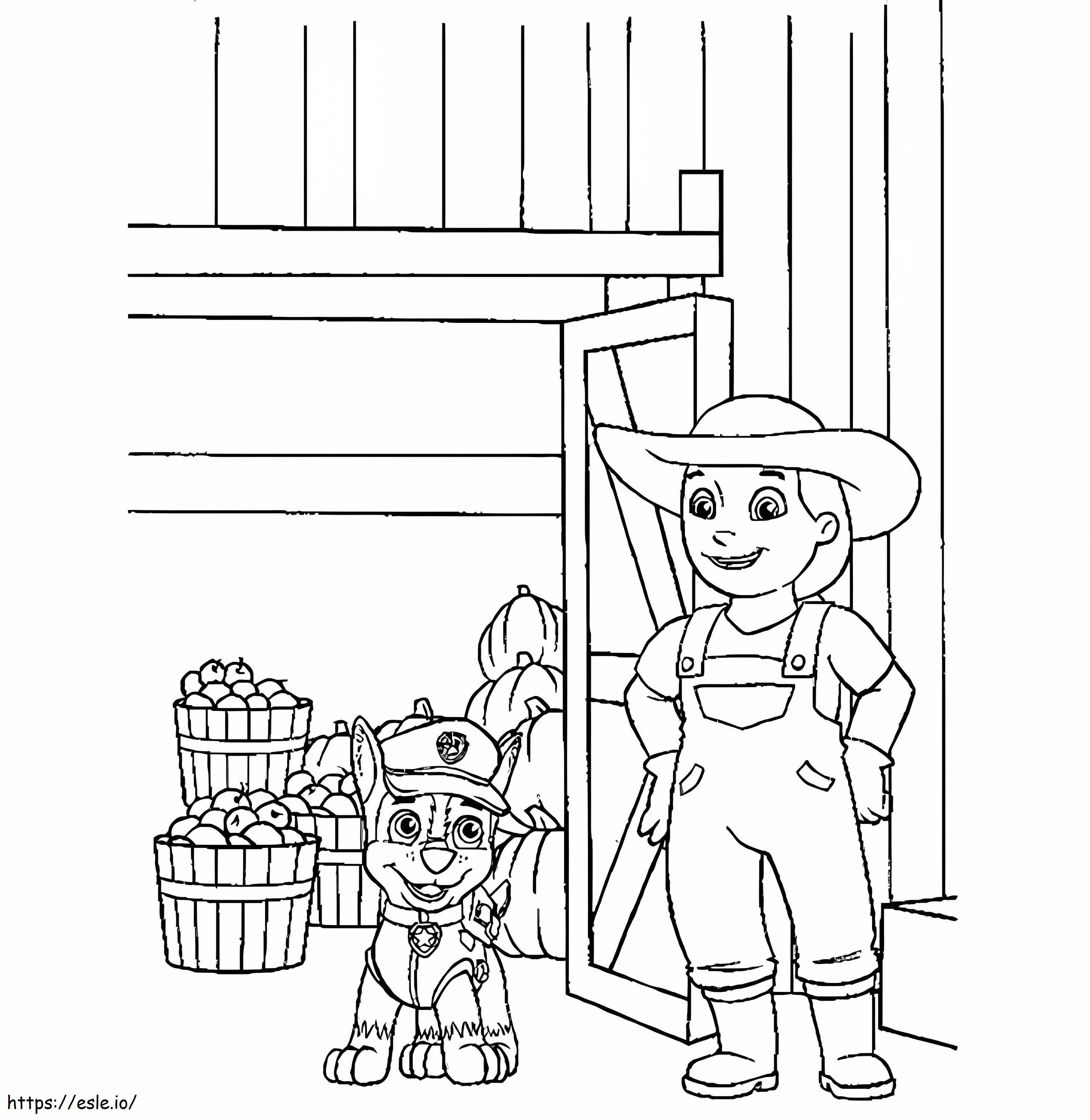 Chase Paw Patrol 32 coloring page