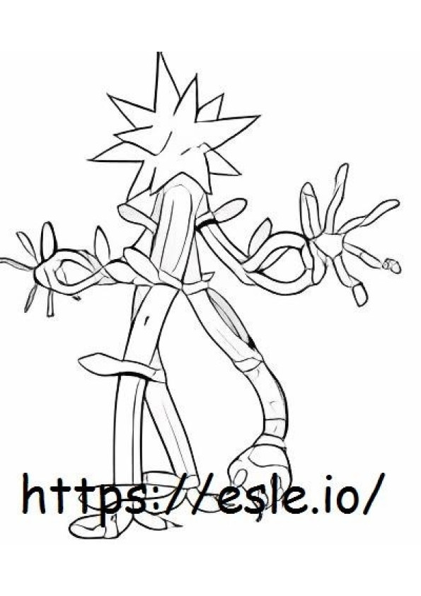 Xurkitree coloring page