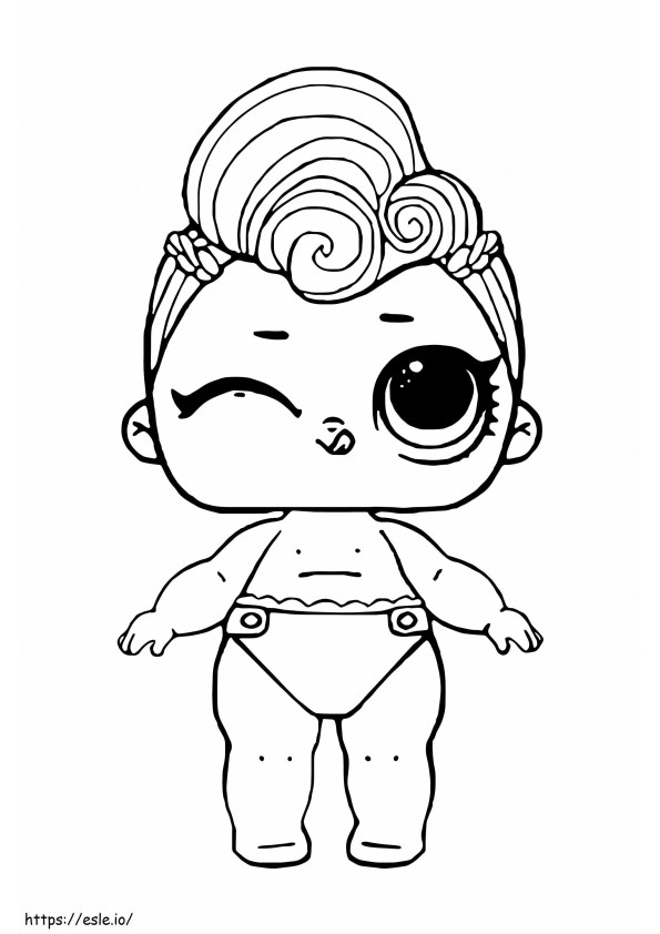 LOL Baby Lil Stardust coloring page