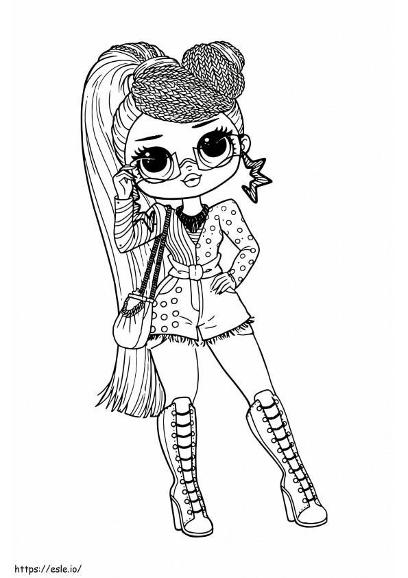 Lol Omg Miss Independence 683X1024 coloring page
