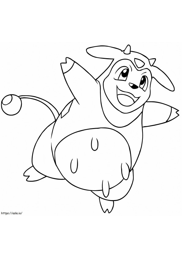 Miltank 1 coloring page